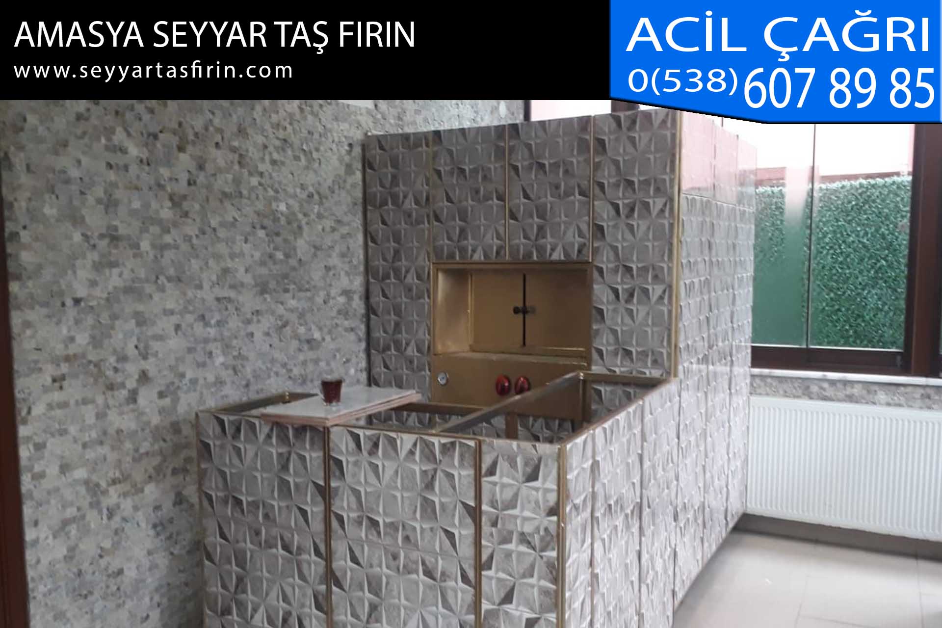 amasya seyyar taş fırın
